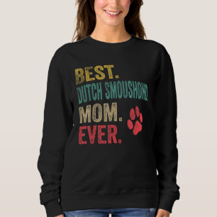 Sudadera La mejor mamá Smoushond holandesa vintage perra ma