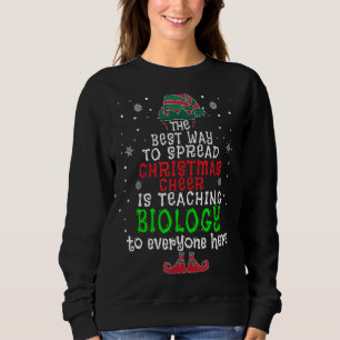 Sudadera La Mejor Manera De Difundir Alegría De Los Navidad