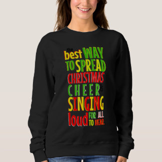 Sudadera La Mejor Manera De Difundir El Espíritu Navideño E