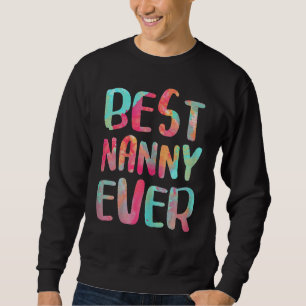 Sudadera La mejor nana del día de la madre