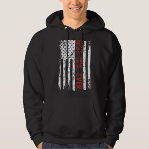 Sudadera La mejor opción de los hombres para la bandera est