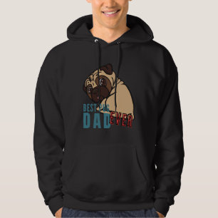 Sudadera LA MEJOR PADRE DE PUG, la divertida camiseta clási