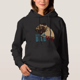 Sudadera LA MEJOR PADRE DE PUG, la divertida camiseta clási