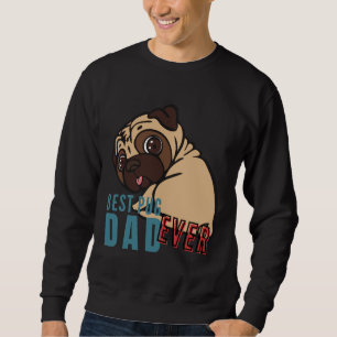 Sudadera LA MEJOR PADRE DE PUG, la divertida camiseta clási