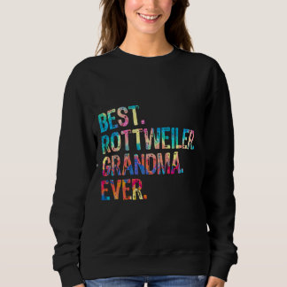 Sudadera La mejor pintura de regalo de la abuela de Rottwei