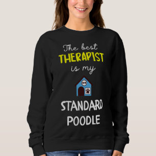 Sudadera La Mejor Terapia Es Mi Estándar De Combustible Est