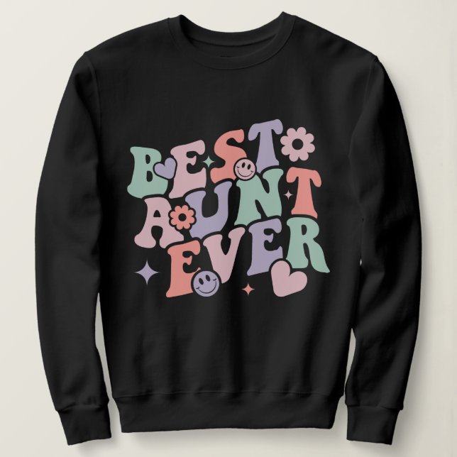 SUDADERA LA MEJOR TÍA DE LA HISTORIA (Anverso del diseño)