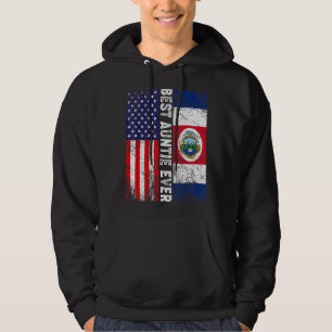 Sudadera La mejor tía del Día de la Madre en Costa Rica Ban