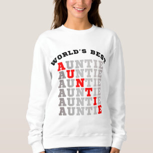 Sudadera La mejor tía del mundo