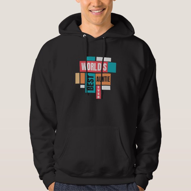 Sudadera La mejor tía del mundo, el diseño de la tía de Nep (Anverso)