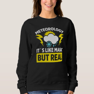 Sudadera La Meteorología De Los Hombres Es Como La Magia Pe