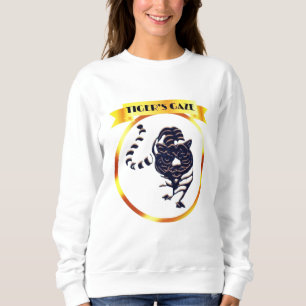 Sudadera La mirada del majestuoso tigre