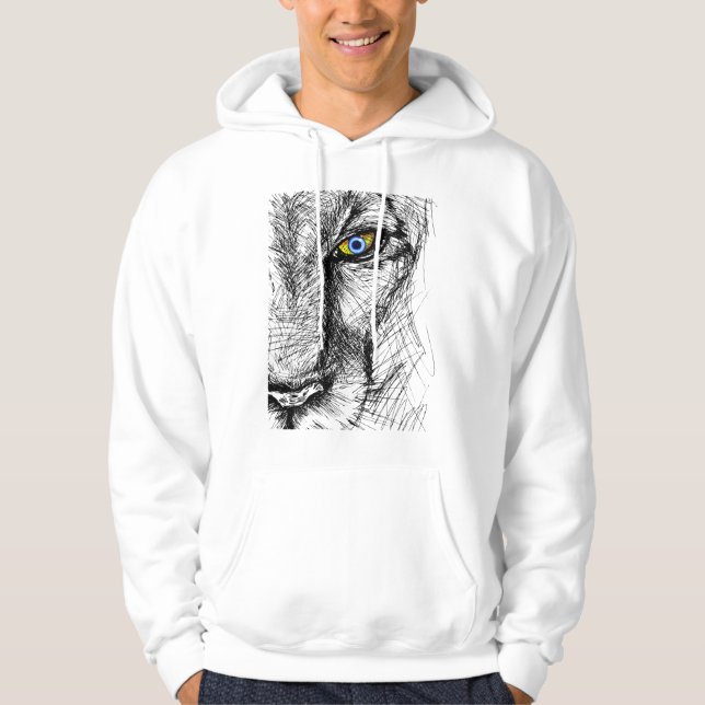 Sudadera La mirada del tigre (Anverso)