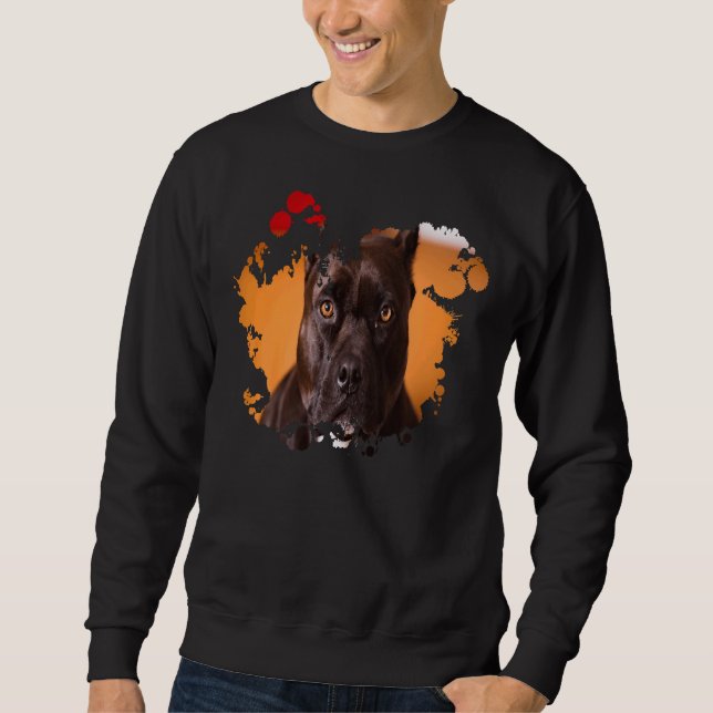 Sudadera La mirada tibia de la bandeja de tinta del territo (Anverso)