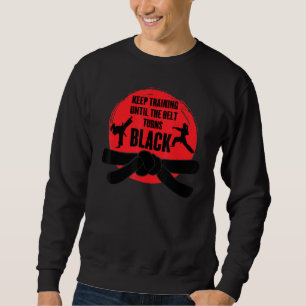 Sudadera La Mma Continúa Entrenando Hasta Que El Cinturón S