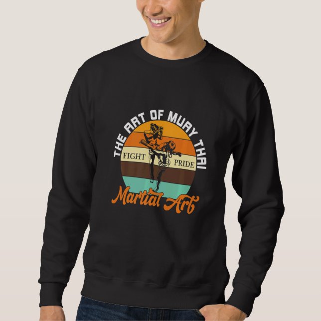 Sudadera La Mma Del Boxeo Muay Thai (Anverso)
