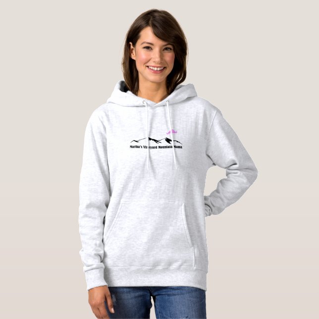 Sudadera La montaña de viñedos de Martha, Mama Ladies Tee (Anverso completo)