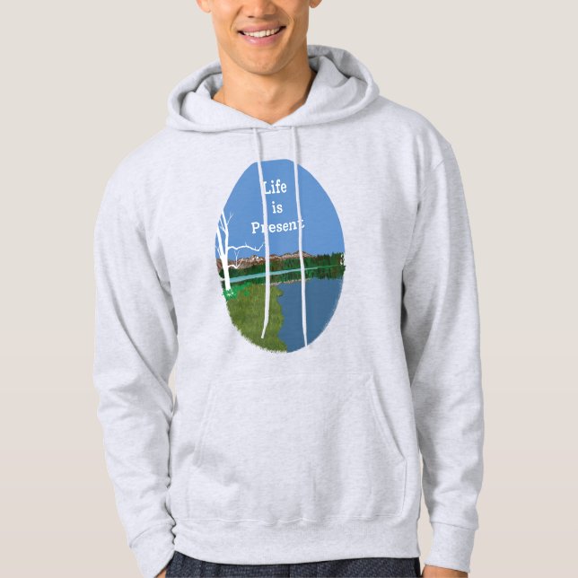 Sudadera La montaña está llamando (Anverso)