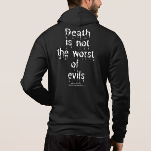 Sudadera La muerte no es el peor de los males Patriota Amer