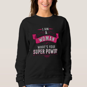 Sudadera La mujer Chica el poder el feminismo la mujer la i