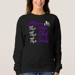 Sudadera La mujer, el día de la madre, la mujer madre, es l