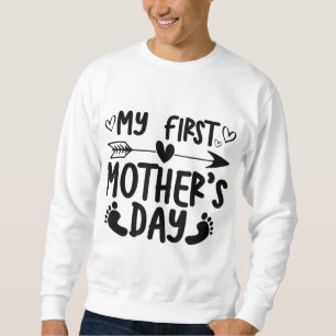 Sudadera La mujer es mi primera Invitación de embarazo en e