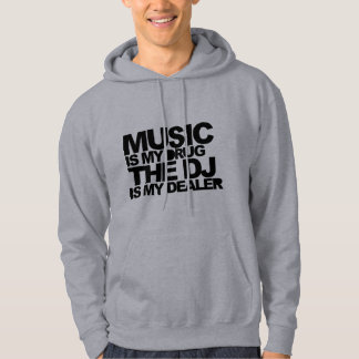 Sudadera La música es mi droga V3