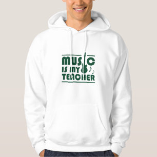 Sudadera La música es mi profesor
