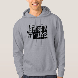 Sudadera La música es mi vida 2