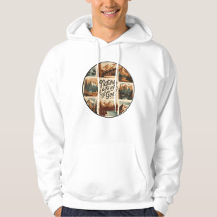 Sudadera La naturaleza es arte creado por Dios