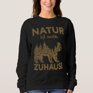 Sudadera La naturaleza es mi hogar Bosque Paisaje natural O