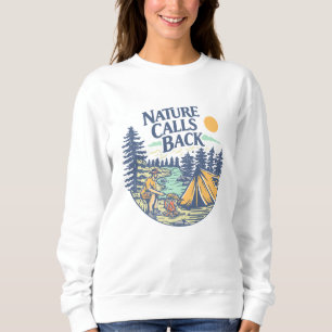 Sudadera La naturaleza llama de vuelta