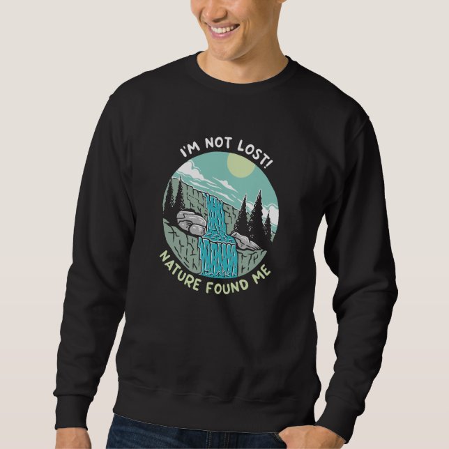 Sudadera La naturaleza me encontró (Anverso)