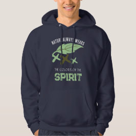 Sudadera "La naturaleza siempre viste" hoja