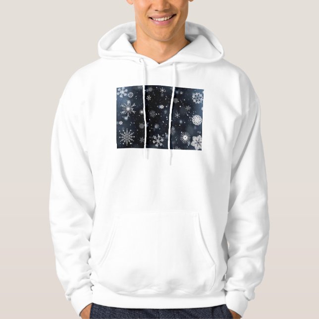 Sudadera La Navidad de SlipperyJoe es mágica y pacífica en  (Anverso)