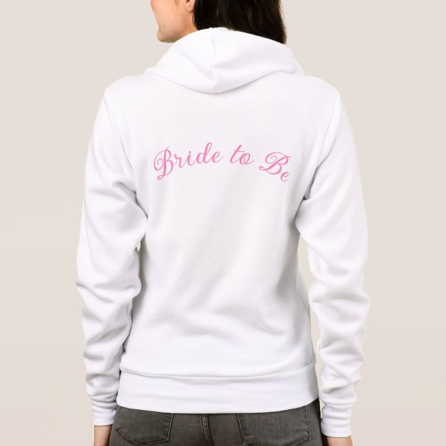 Sudadera La novia de las mujeres se va a la hoodie (Reverso)