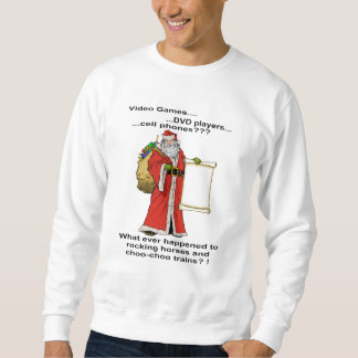 Sudadera La nueva camiseta de la lista de regalos de Santa