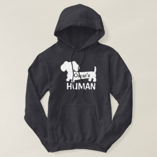 Sudadera La odisea humana personalizada de Dachshund