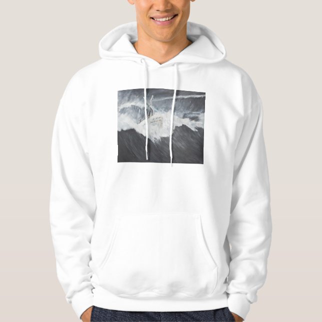 Sudadera La onda gigantesca (Anverso)