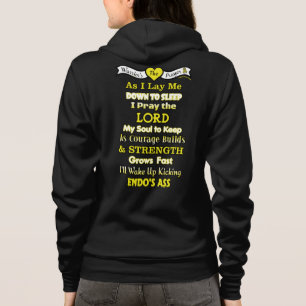 Sudadera La oración del guerrero... Endometriosis Hoodie