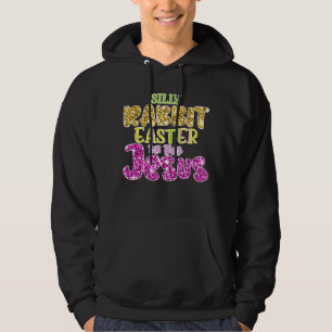 Sudadera La Pascua De La Rabbit Silenciosa Es Para Jesús Cr