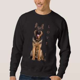 Sudadera La pastora alemana Shepard Dog Mom Dad Love Mascot