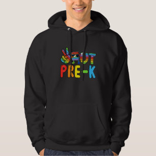 Sudadera La paz antes del jardín de infancia, la mano de la