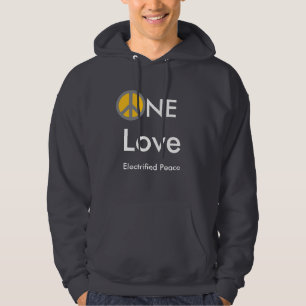 Sudadera La paz de E, NE, amor, electrificó paz