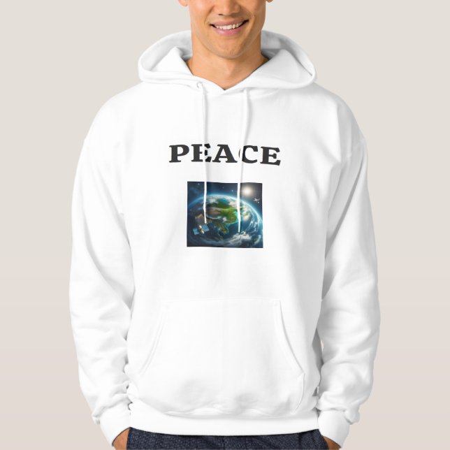 Sudadera La paz de la Tierra (Anverso)