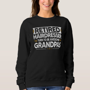 Sudadera La Peluquería Retirada Se Convierte En Abuelos Ate