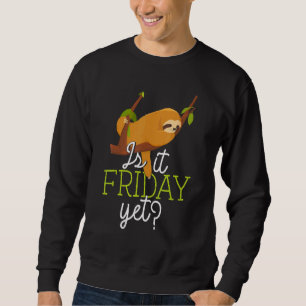 Sudadera La Perezosa Lástima Durmiente De Slots Es Viernes 
