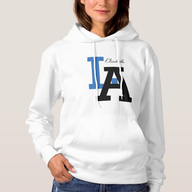 Sudadera LA personalizada (Anverso)