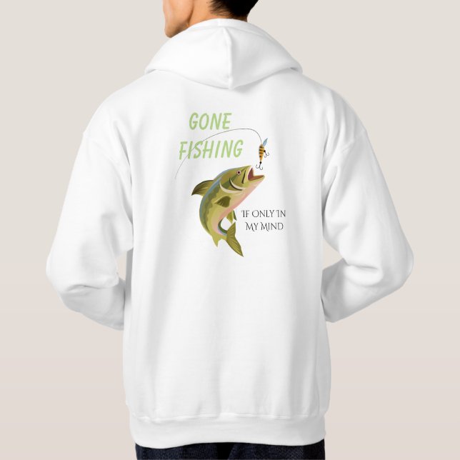Sudadera La pesca de los hombres si (Reverso)