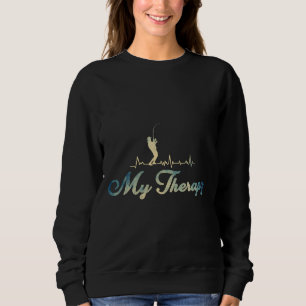 Sudadera La Pesca Es Mi Terapia De Pesca